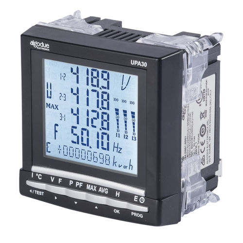 Analisador de monitoramento - UPA30 - Algodue Elettronica - para rede elétrica / de temperatura / de potência