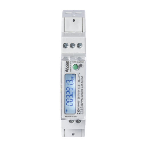 Medidor de energia elétrica monofásico - UEM40-2C R70 - Algodue Elettronica - para trilho DIN / 50 Hz / RS-485