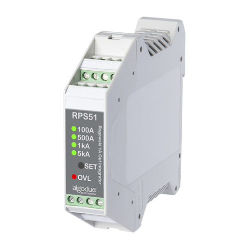 Transdutor de corrente com bobina de Rogowski - RPS51 - Algodue Elettronica - para trilho DIN