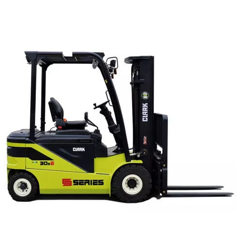 Empilhadeira elétrica - SE series - CLARK Material Handling - para operador sentado a bordo / de movimentação / de 4 rodas