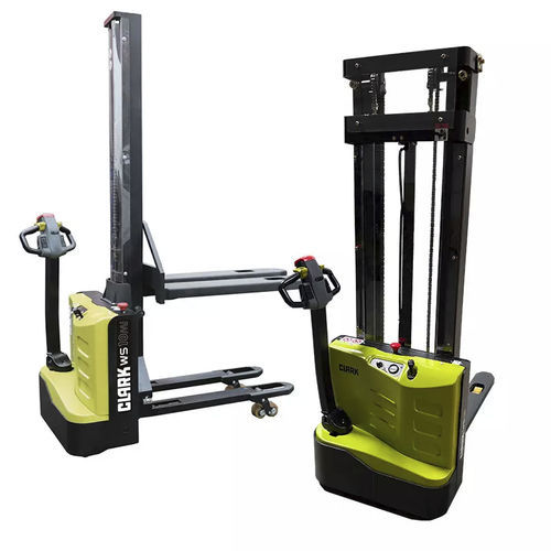 Empilhadeira patolada elétrica - WS10 series - CLARK Material Handling - com operador a pé / 24 V / de transporte