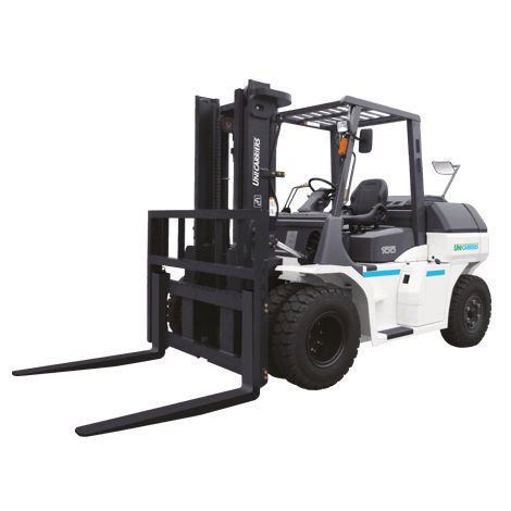 Empilhadeira sobre pneumático - FD series - UniCarriers® Forklifts - a diesel / para operador sentado a bordo / de movimentação