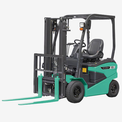 Empilhadeira elétrica - FB10-35(L)CB series - Mitsubishi Forklift Trucks - para operador sentado a bordo / de movimentação / contrabalançada