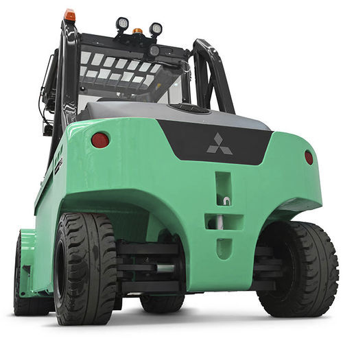 Empilhadeira elétrica - FB60-120N(H) series - Mitsubishi Forklift Trucks - para operador sentado a bordo / para paletes / de movimentação