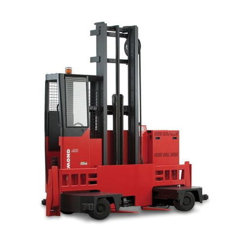 Empilhadeira lateral com bateria - 9400 - Raymond - para operador a bordo em pé / para corredores estreitos / industrial