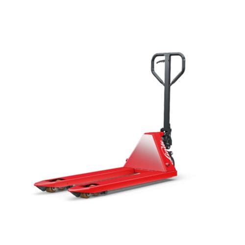 Transpaleteira manual - M25 - Linde Material Handling - com operador a pé / em aço / para aplicações industriais