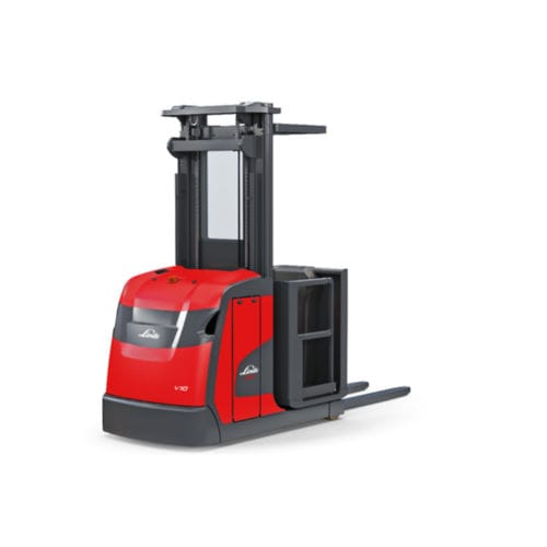 Selecionadora de pedidos de grande altura - V10 series - Linde Material Handling - elétrica / vertical