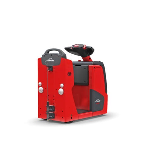 Trator rebocador - P20 - Linde Material Handling - elétrico / com rodas / para operador a bordo em pé
