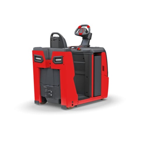 Trator rebocador - P series - Linde Material Handling - elétrico / com rodas / para operador a bordo em pé