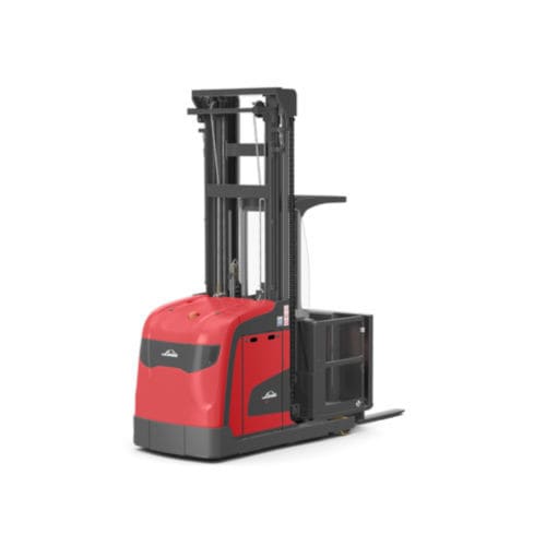 Selecionadora de pedidos de grande altura - V modular series - Linde Material Handling - elétrica / vertical / para armazém