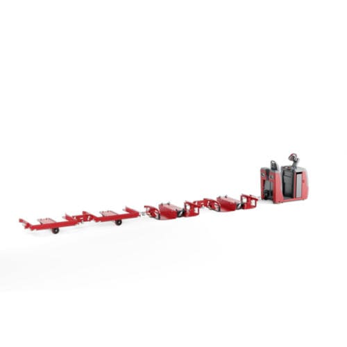 Trator elétrico - LT series - Linde Material Handling - hidráulico / com rodas / de transporte lateral