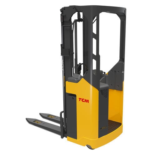 Empilhadeira patolada elétrica - SRO series - TCM Forklifts - de transporte lateral / 24 V / de transporte