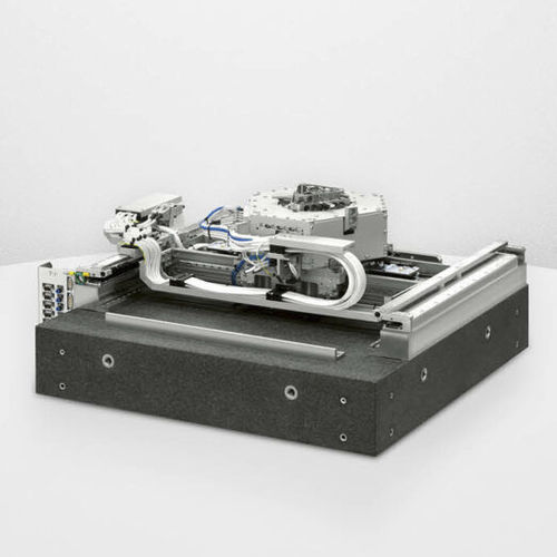 Mesa de coordenadas linear - METIS - ETEL S.A. - motorizada / de 2 eixos / com mancais aerostáticos