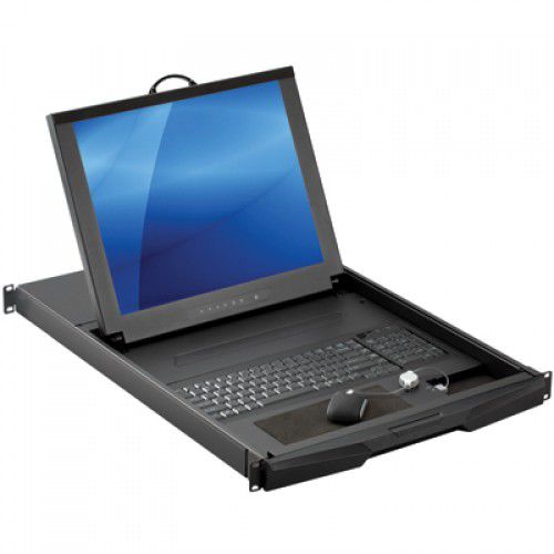 Gaveta para rack console - KDN9172 - Acnodes Corporation - com teclado / com monitor LCD / 1U