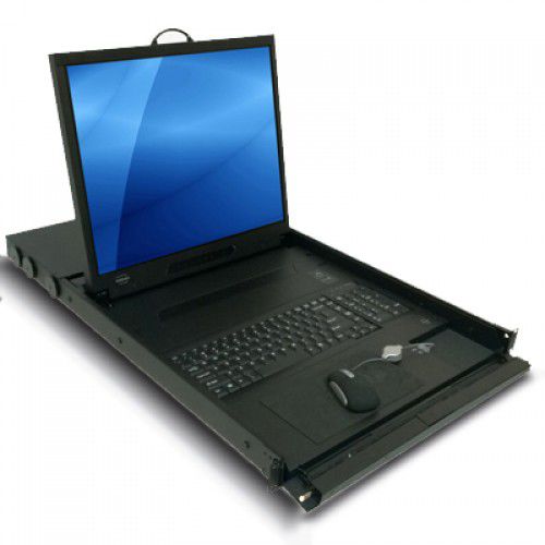 Gaveta para rack 19" - KDN9192 - Acnodes Corporation - console / com teclado / com monitor LCD