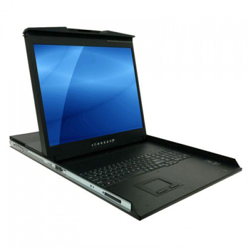 Gaveta para rack console - KD8220 - Acnodes Corporation - com teclado / com monitor LCD / 1U