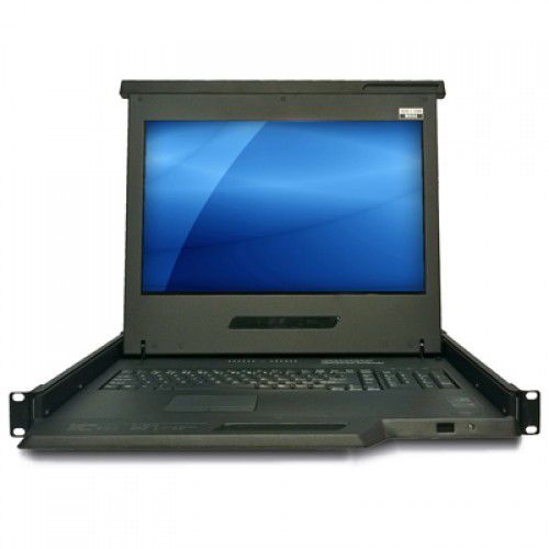 Gaveta para rack console - KDX81712 - Acnodes Corporation - com teclado / com monitor LCD / 1U
