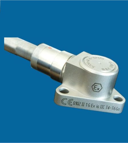 Sensor de aceleração ATEX - 5704  - Brüel & Kjær Vibro - sensibilidade