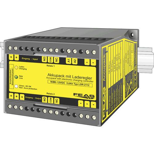 UPS online - LDR2112 - FEAS GmbH - 12 Vcc / Ni-MH / para altas temperaturas