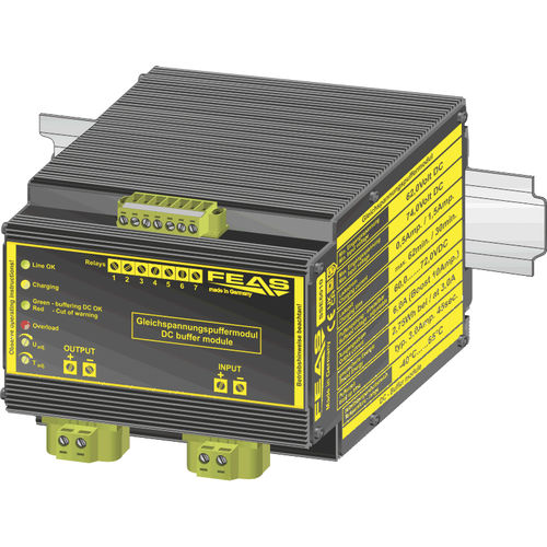 UPS com supercapacitor - SSE6010 - FEAS GmbH - paralela / CC / compacta