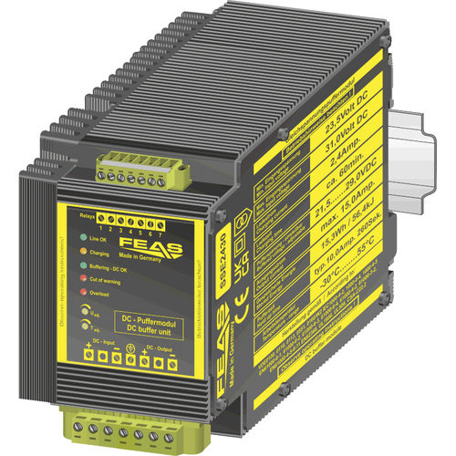 UPS com supercapacitor - SSE2430 - FEAS GmbH - paralela / 24 Vcc / compacta