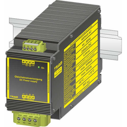 Fonte de alimentação elétrica para trilho DIN - PS2U10024 - FEAS GmbH - CA/CC / com tensão de saída suavizada / com proteção contra curto-circuitos