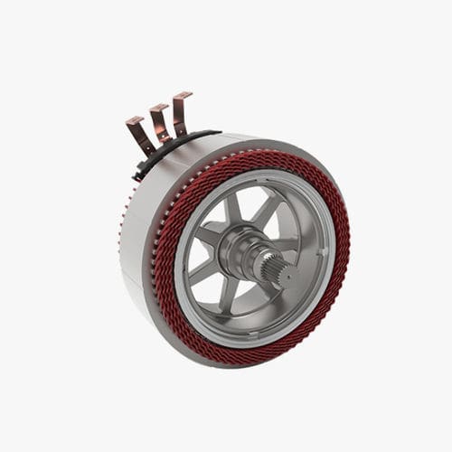 Motor assíncrono - 270 DHT - BORG WARNER - CA / de múltiplos polos / refrigerado a água