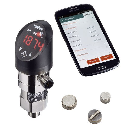 Pressostato de filme fino - DPS 8381 - Trafag AG sensors & controls - de pressão relativa / para líquidos / robusto