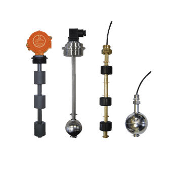 Chave de nível de boia - TFS TFS  - Trafag AG sensors & controls - para líquidos / para produtos químicos / para a indústria alimentícia