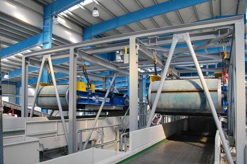 Separador de partículas - LD series - BAKKER MAGNETICS - magnético tipo overband / para a indústria de reciclagem / de ímãs permanentes