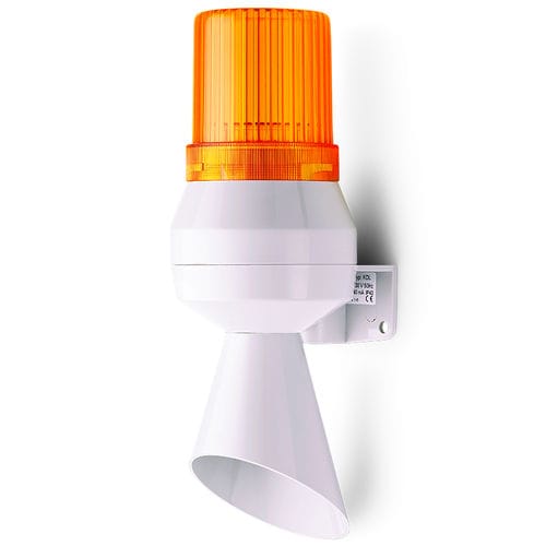 Sirene de alarme de incêndio - KLF - Auer Signal GmbH - com luz LED / IP43