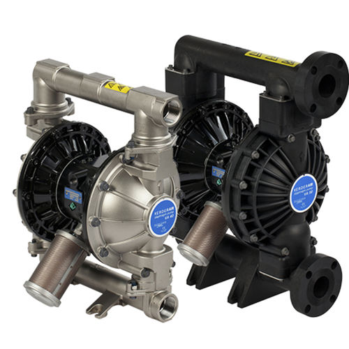 Bomba de duplo diafragma - Verderair VA series - Verder Liquids - para águas residuais / para tinta / para solventes