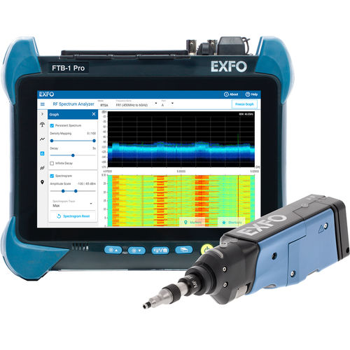 Analisador de espectro - 5GPro - EXFO - portátil