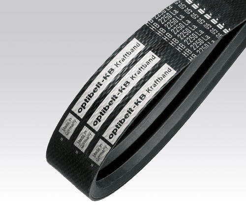 Correia em V - KB VB  - Optibelt - plana / trapezoidal / em poliéster