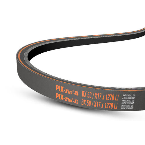 Correia sem revestimento - PIX-X'tra&reg; XL - PIX Transmissions Limited - em V / em borracha / agrícola