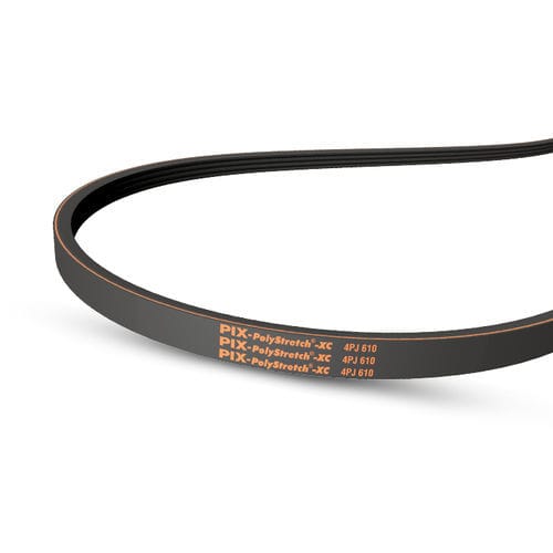 Correia elástica - PIX-PolyStretch®-XC - PIX Transmissions Limited - estriada / Poly-V / em borracha