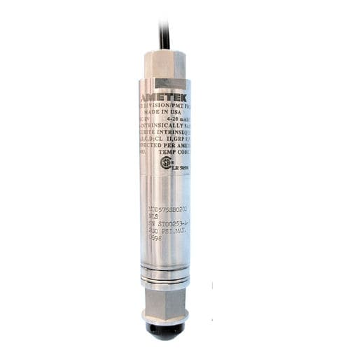 Transmissor de nível submersível - 575 series - AMETEK Pressure - hidrostático / para água / para águas residuais