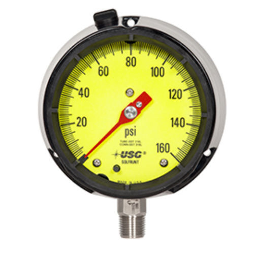 Manômetro absoluto - SOLFRUNT 1981 - AMETEK Pressure - com mostrador analógico / com rosca / NPT 1/2