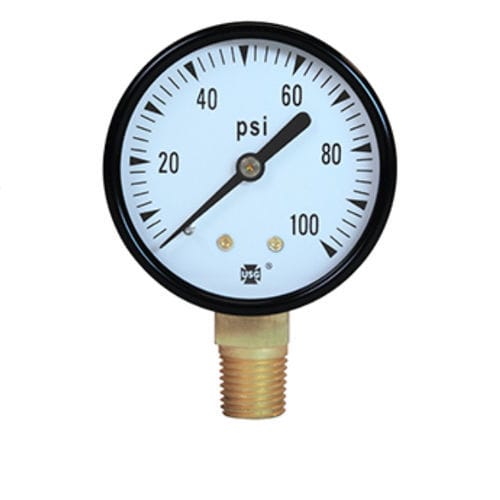Manômetro absoluto - P500  - AMETEK Pressure - com mostrador analógico / com rosca / em latão