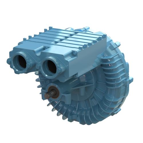 Soprador regenerativo - ROTRON® RD series - AMETEK Dynamic Fluid Solutions - de ar / de gás / de rotor