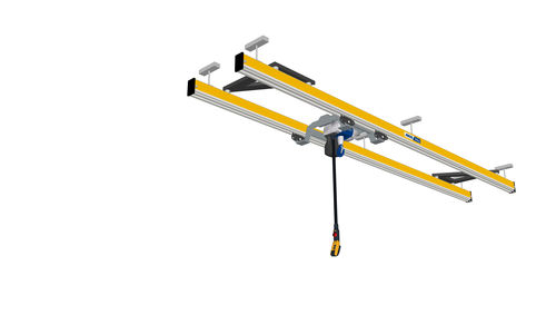 Ponte rolante com dois trilhos - ZSB - ABUS Kransysteme GmbH - suspensa
