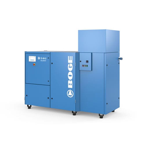 Compressor de parafuso - BLUEKAT  - BOGE - de ar / com motor elétrico / estacionário