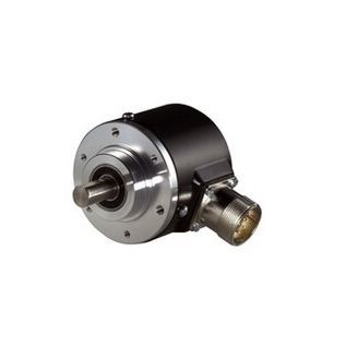 Encoder rotativo incremental - IS581 - W+S Meßsysteme GmbH - de eixo maciço / de flange sincronizador / RS-422