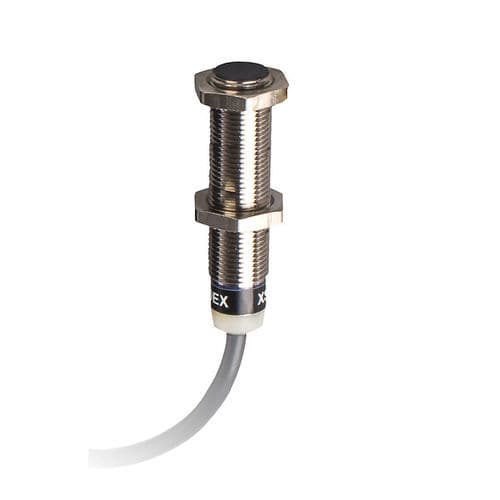 Sensor de proximidade indutivo - XS1M12AB120EX - Telemecanique Sensors - cilíndrico / M12 / analógico