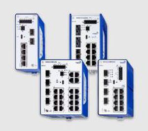Switch de rede gerenciável - BOBCAT  - HIRSCHMANN - 24 portas / Gigabit / com invólucro