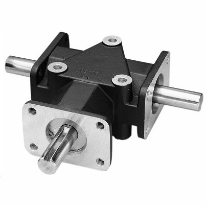 Caixa de transmissão angular de engrenagens cônicas helicoidais - C series  - ZERO-MAX - 90°