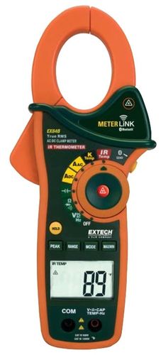 Multímetro tipo pinça digital - EX845 - Extech - portátil / 1000 V / 1000 A