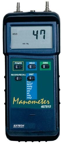 Manômetro diferencial - 407910   - Extech - digital / portátil