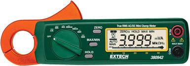 Multímetro tipo pinça digital - 380942 - Extech - portátil / 400 A / CAT III