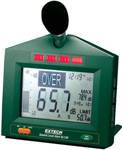 Sonômetro básico - SL130G  - Extech - classe 2
